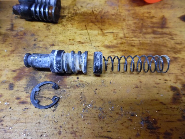 Master Cylinder Disassembly Classic Japanese Motorcycles